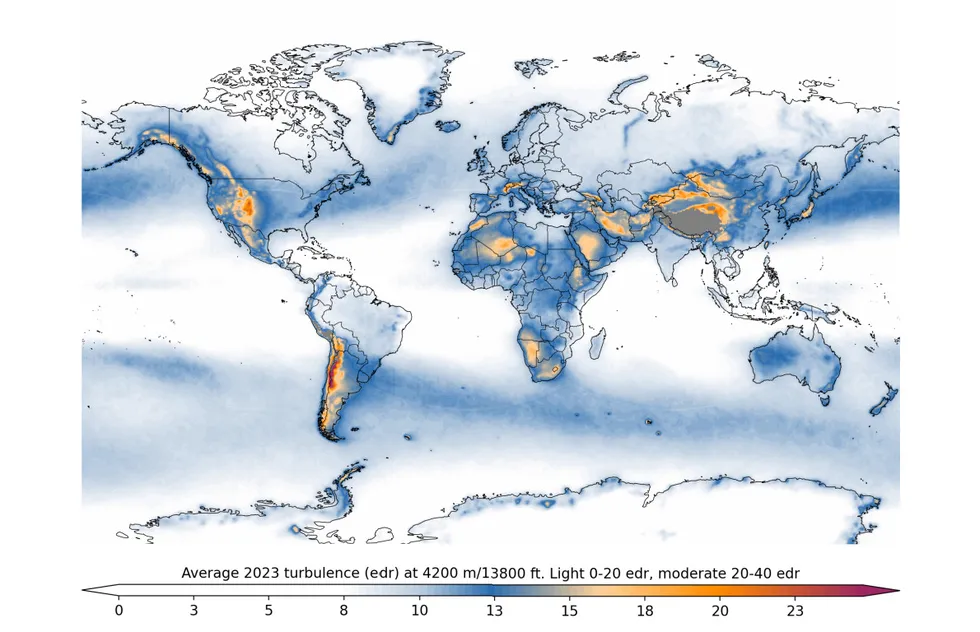 Flight Routes with the Most Turbulence, According to Global Data | Frommer's