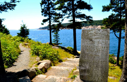 Ocean Path Trail, Acadia National Park